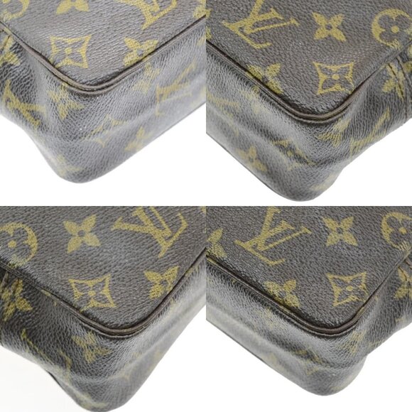 LOUIS VUITTON Trousse Toilette 18 Clutch Hand Bag Monogram Brown M47526 38YH113 - Picture 7 of 16